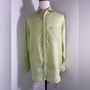 BANANA REPUBLIC regular fit 100% linen SHIRT
